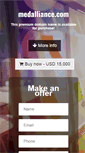 Mobile Screenshot of medalliance.com
